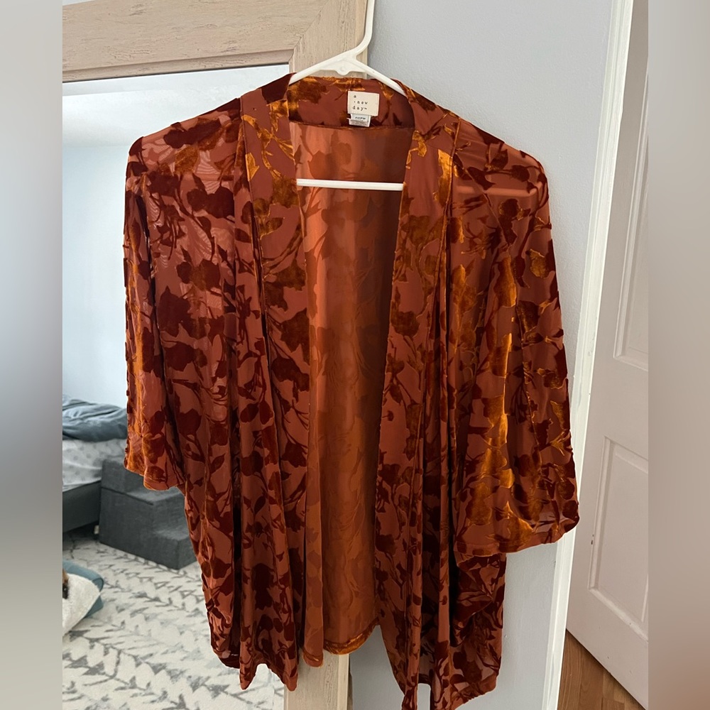 OSFM! Velvet, sheer cover